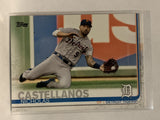 #209 Nicholas Castellanos Detroit Tigers 2019 Topps Series One Baseball Card