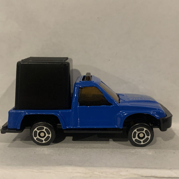 Blue  Police Dept Truck Unbranded Diecast Cars CD