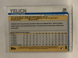 #300 Christian Yelich Milwaukee Brewers 2019 Topps Series One Baseball Card
