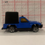 Blue  Police Dept Truck Unbranded Diecast Cars CD