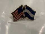 USA Honduras Friendship Flags Lapel Hat Pin
