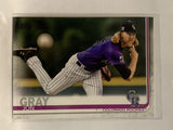 #73 Jon Gray Colorado Rockies 2019 Topps Series One Baseball Card