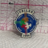 Jubilee 2000 Christ Logo  Lapel Pin