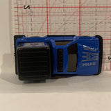 Blue  Police Dept Truck Unbranded Diecast Cars CD