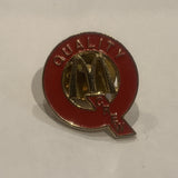 Mcdonalds Quality Crew Lapel Hat Pin AI