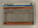 #325 Dan Straily Miami Marlins 2019 Topps Series One Baseball Card