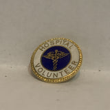 Hospital Volunteer Lapel Hat Pin