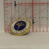Hospital Volunteer Lapel Hat Pin