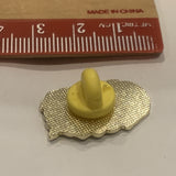 Let's Party Slogan Lapel Hat Pin AI