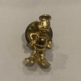 Donald Duck Slogan Lapel Hat Pin AI