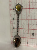 New Brunswick Purple Violet Flower Souvenir Spoon