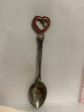Heart and Key Souvenir Spoon