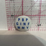 Eye Exam Advertising Button Pinback