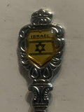 Israel Flag Crest  Souvenir Spoon