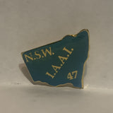 N.S.W. I.A.A.I 47 Lapel Hat Pin