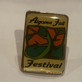Algoma Fall Festival Logo Lapel Hat Pin AI