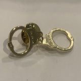 Handcuffs Lapel Hat Pin AI