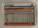 #180 Justin Turner Los Angeles Dodgers 2019 Topps Series One Baseball Card
