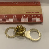 Handcuffs Lapel Hat Pin AI