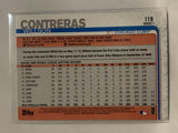 #119 Wilson Contreras Chicago Cubs 2019 Topps Series One Baseball Card