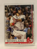 #262 Mitch Moreland Boston Red Sox 2019 Topps Series One Baseball Card