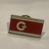 Calgary Stampede Flag Logo Lapel Hat Pin AI