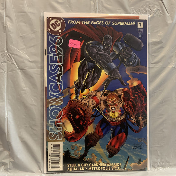#1 Showcase 96 Steel & Guy Gardner Aqualad Metropolis S.C.U. DC Comics AU 7957