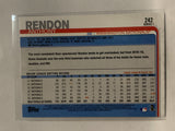 #242 Anthony Rendon Washington Nationals 2019 Topps Series One Baseball Card