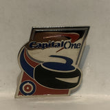 Curling Capital One Lapel Hat Pin