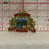 City of Red Deer Coat of Arms Alberta Lapel Hat Pin
