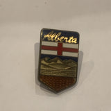 Alberta Crest Emblem Lapel Hat Pin AI