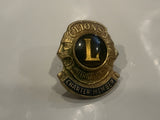 Lions International Charter Member Logo Lapel Hat Pin