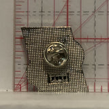 Curling Capital One Lapel Hat Pin