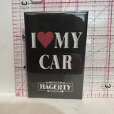 I Love My Car Classic Hagerty Insurance  Button Pinback