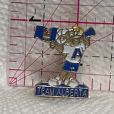 Rams Team Alberta Mascot  Lapel Pin