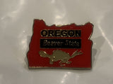Oregon Beaver State Lapel Hat Pin