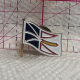 Newfoundland Province Flag  Lapel Pin