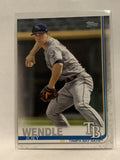 #121 Joey Wendle Tampa Bay Rays 2019 Topps Series One Baseball Card