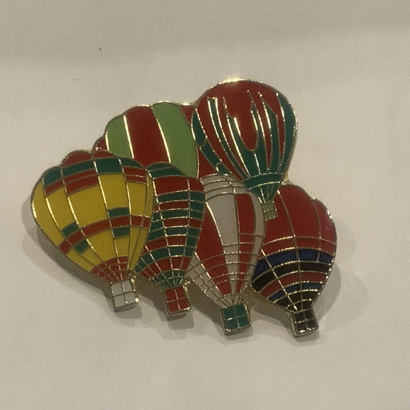 Hot Air Balloons Lapel Hat Pin AJ