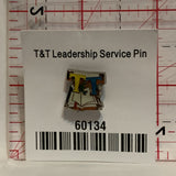 T&T Leadership Service Pin Lapel Hat Pin