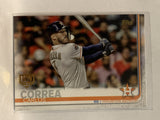 #32 Carlos Correa Houston Astros 2019 Topps Series One Baseball Card