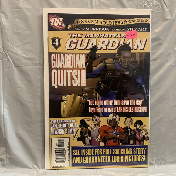 #4 The Manhattan Guardian DC Comics AV 7970
