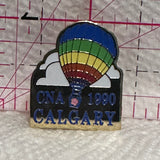 CAN 1990 Calgary Hot Air Balloon  Lapel Pin