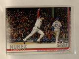 #3 Eduardo Nunez 2018 World Series Highlights 2019 Topps Series One Baseball Card