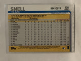 #130 Blake Snell 47/2019 Gold Tampa Bay Rays 2019 Topps Series One Baseball Card