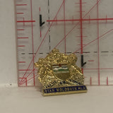 Stan Woloshyn MLA Alberta Coat of Arms Lapel Hat Pin