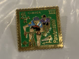 PanAm 1999 46 cent Canada Stamp XIII Lapel Hat Pin