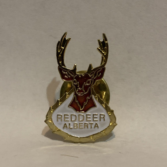 Red Deer Alberta Logo Lapel Hat Pin