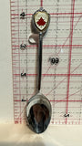 Prince George British Columbia Canada Maple Leaf Souvenir Spoon