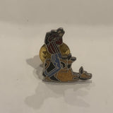 Cowboy Roping Steer Lapel Hat Pin AJ
